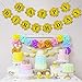 Rainlemon Sunflower Happy Birthday Banner Girl Birthday Party Decoration Supply