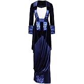 Byvitoy Titanic Rose Costume Rose DeWitt Bukater Cosplay Titanic Dress Halloween Party Cosplay Outfits Adult Women