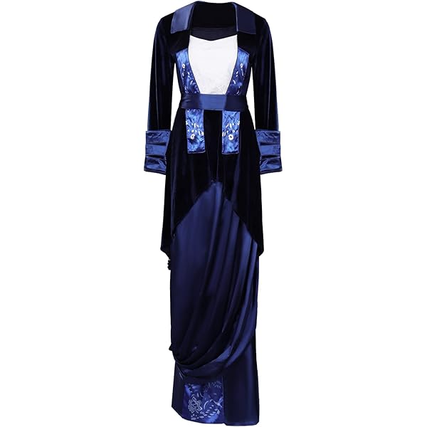 Amazon.com: ADuchessCos Titanic Rose DeWitt Bukater Cosplay Costume Titanic  Dress Purple Rose Flying Costume Outfit for Women Adult : Clothing, Shoes &  Jewelry