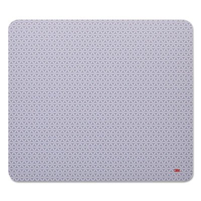 3M Mp114bsd2 Precise Mouse Pad, Nonskid Back, 9 X 8, Gray/Frostbyte