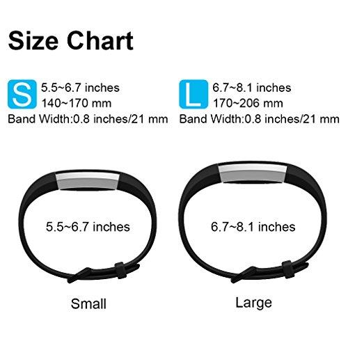 5 Vancle+Compatible+Fitbit+Newest+Wristbands