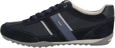 U Wells C, Sneakers Hombre, Azul Dk Navy, 43 EU