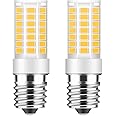 TAIYALOO E17 LED Bulb Dimmable, 5W Microwave Oven Bulb, Warm White 3000K, 40W Halogen Bulb Replacement for Microwave, Over Stove Appliance, Range Hood, Refrigerator, E17 Intermediate Base (2 Pack)