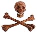 Halloween Haunters 20 Piece Bag of Plastic Life Size Burnt Rotten Flesh Mummy Skeleton Skull Bones Prop Decoration - Scary Graveyard Human Realistic Corpse Body Parts Set - Hands, Feet, Arms, Legs