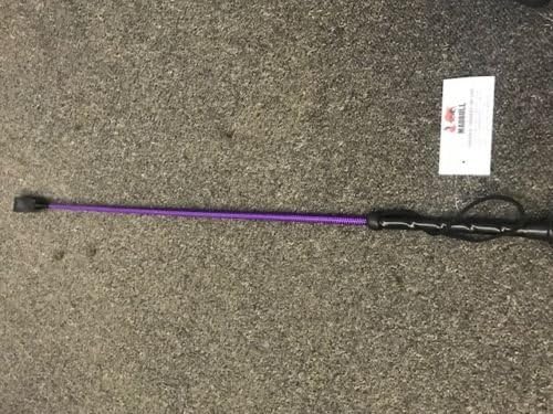 MADBULL Horze Short Horse Riding Whip Jumping Bat/Crop Short Stick (PURPLE)