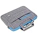 BRINCH Laptop Bag for Men Women Business Briefcase Shoulder Messenger Bag Water Resistant Portable Computer Carrying Sleeve Case Fits 15-15.6 Inch Laptop, Gray