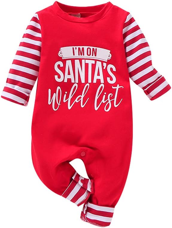 Newborn Baby Girl Rompers Infant Jumpsuits Toddler Hoodie Onesie Clothes Long Sleeve Baby Christmas Outfits