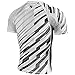 Hayabusa Metaru Charged Short Sleeve BJJ Rash Guards (White/Black, M)