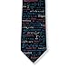 ComputerGear Math Formula Tie Engineer Silk Equations Geek Nerd Teacher Gift,Black,One Size