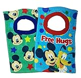 Disney Mickey Mouse Pluto Toddler Baby Boys 2 Pack Bibs