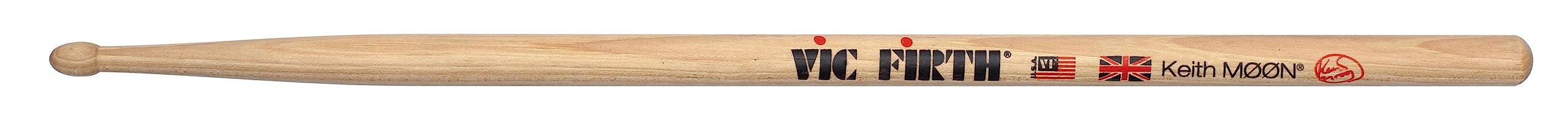 Vic FIrth - Signature Series Drumsticks - Keith Moon - Wood Tip