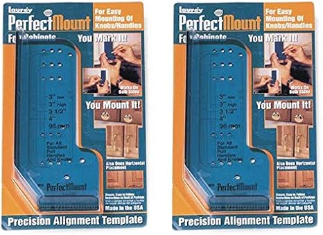 Laurey 98201 Perfect Mount Precision Allignment Template For Cabinet Hardware