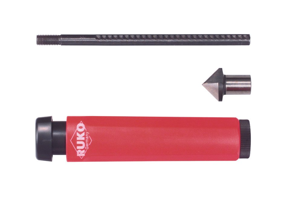 Ruko HSS Unigrat Deburrer Set, F Designation, Bright Finish, 3 Pieces, R107007