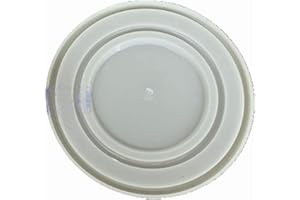 D.BERITE Newest Bottom Cover Lab Standard Test Sieve Nylon Diam 20cm