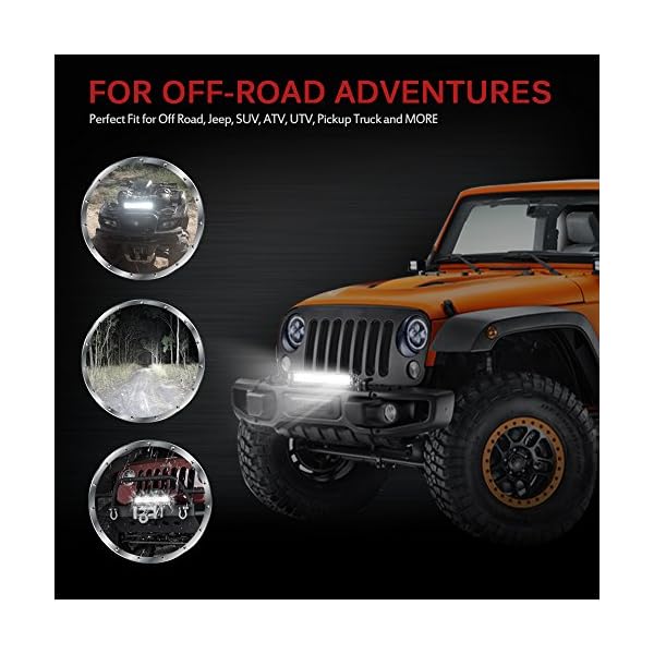 MicTuning-MIC-BC272-72W-Combo-Spot-Flood-LED-Light-Bar-Fog-Driving-5000-lm-Off-Road-Polaris-RZR-ATV-SUV-UTV-Jeep-135-L