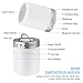 Bedside Lamp, ALECTIDE Table Lamp Touch Sensor for Bedroom, Warm Night Light and Dimmable RGB Color Changing with Blue (old)