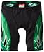 TYR Boy's Phoenix Splice Jammer Swimsuit (Black/Green, Size 24)