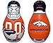Fremont Die NFL Denver Broncos Bop Bag Inflatable Tackle Buddy Punching Bag, Mini: 12