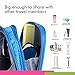 bago Travel Toiletry Bag for Women and Men - Large Waterproof Hanging Large Toiletry Bag for Bathroom and Travel Bag for Toiletries Organizer -Makeup Bag (Blue)