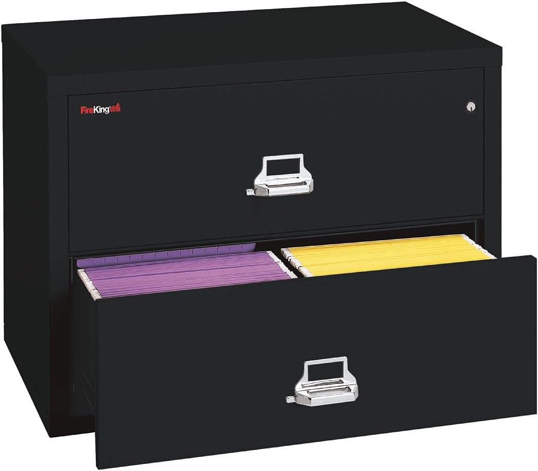 Amazon Com Fireking 23122cbl Fireking 2 3122 C File Cabinet 31 2 X 22 1 X 27 8 2 X Drawer S For File Lateral Fire Proof Key Lock Water Resistant Scratch Resistant Recessed Handle Drawer Home Improvement