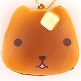 Cute Kapibarasan pancake squishy cellphone charm