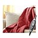 Sunbeam Velvet Soft Plush Heated Throw Blanket Size: 50