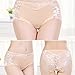 BOSSXIN Women's Sexy Lace Comfort Revolution Seamless Halo Brief Panty