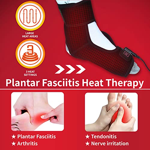 CREATRILL Heated Achilles Tendonitis / Plantar Fasciitis Foot Ankle