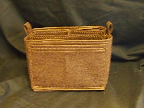 Felt Purse insert, 8" wide x 6" tall x 3" deep, Purse Organizer, Felt Handbag Insert, LV purse insert, Bag Insert