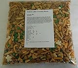 Oriental Mix, Large 3 Pound Bag, Trail Mix Sesame Sticks Dried Peas, Rice Crackers, Cajun Corn Sticks Snack