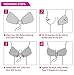 Aidoo Strapless Self Adhesive Reusable Padded Invisible Push Up Bra (Cup D, Angel Push Up Goddesses Nude)