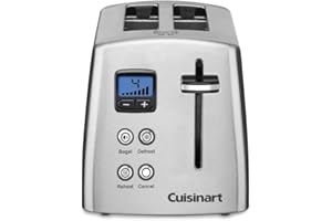Cuisinart CPT-415P1 Countdown Metal Toaster, 2-Slice, Brushed Stainless