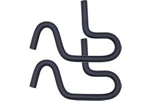 JADSOrBoBi 2 Pack 5/16" U-Cut Molded Curved Rubber Fuel Line Hose Elbow, 45 90 135 180 Degree Bends for Automotive and Marine Applications