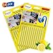 Drain Cleaner Sticks and Deodorizer - Pipe Cleaner Stick Garbage Disposal Deodorizer Fresh&Odor Free and Prevent Clogs Sink Cleaner for Toilet Drain Kitchen Sewer Septic Tank Safe As Seen On TV(Lemon)