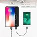 10000mAh Wireless Portable Charger Power Bank, Ultra Slim Qi Wireless Charging Pad with Over-Charge Protection and Dual USB Port, Compatible with iPhone 8/8 Plus, iPhone X. Samsung Galaxy S7/S8/S9