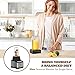 VAVA Blender for Shakes and Smoothies, 1200W Professional Smoothie Blender with 68oz Jar & Personal Single Serve 20oz Blender for Multifunction [BPA Free, High Speed]