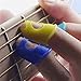 Polytree 4 In 1 Guitar Fingertip Silicone Protector Finger Guards - Transparent M