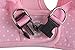BINGPET Dog Vest Harness for Puppy and Cat, No Pull Adjustable Reflective Step-in Puppy Harness Cute Pink Polka Dot Soft for Small and Medium Dogs