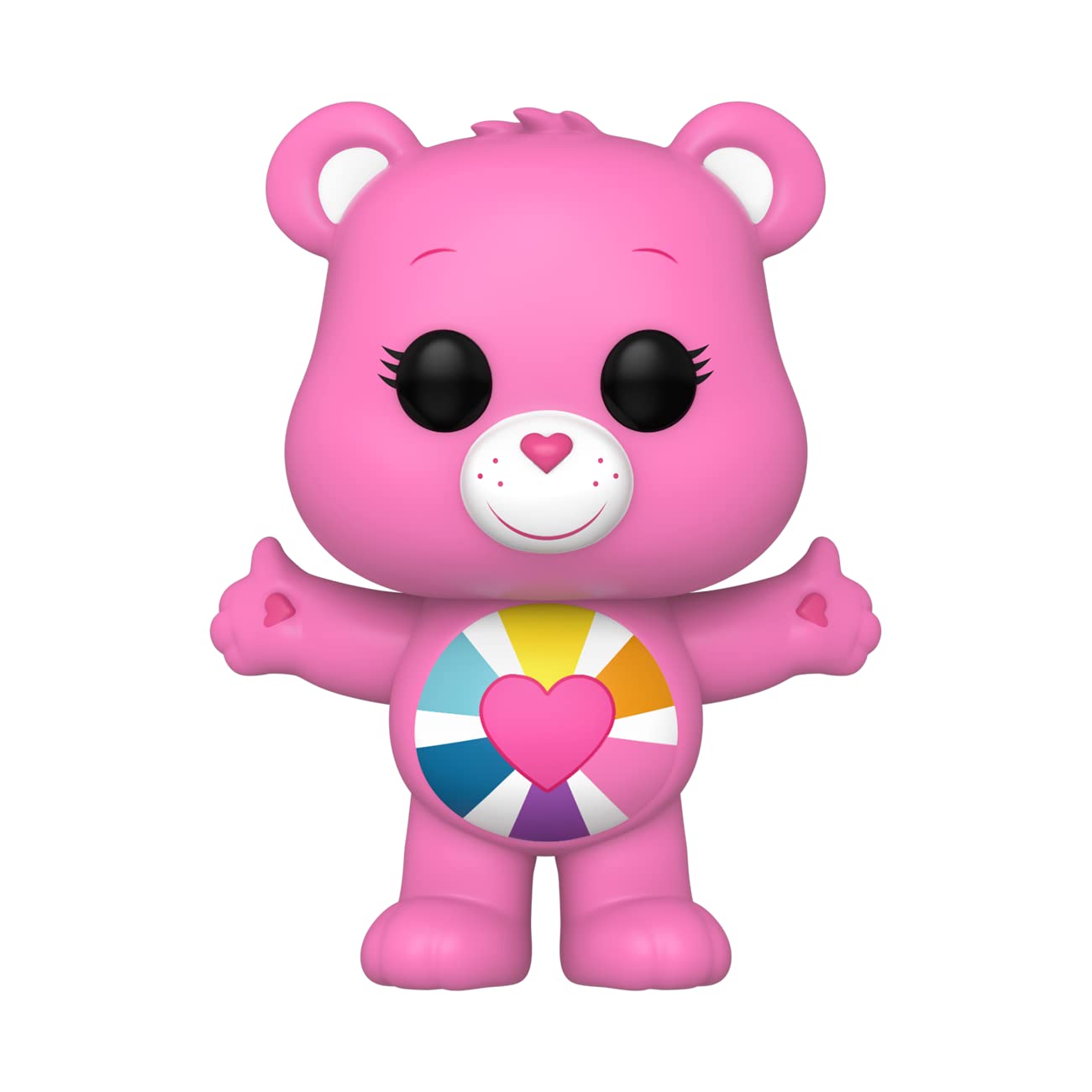 Funko POP! Animation: CB40- Hopeful Heart Bear - Glow In the Dark CH - Care Bears - Collectable Vinyl Figure - Gift Idea - Official Merchandise - Toys for Kids & Adults - TV Fans