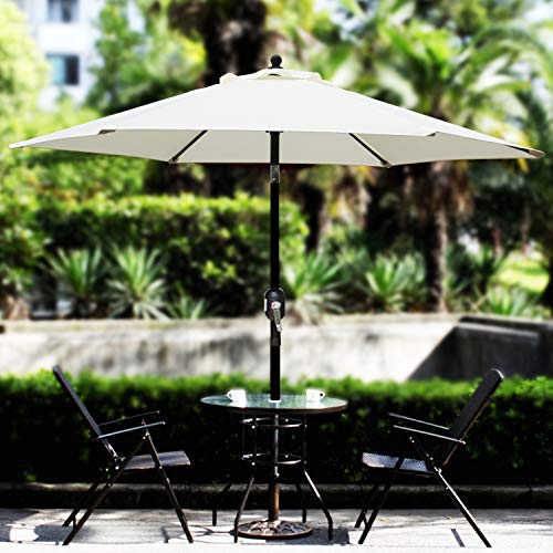 4 Blissun+Patio+Umbrella+Button+Crank
