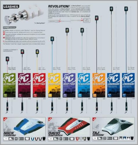 image for Creatures of Leisure Surfboard Leash - Team Designed Pro Two Leash. De
