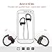 Fitness Bluetooth Headphones by OasisBeat - Bluetooth Earbuds + Case, USB Cord, 3 Ear Pcs, Bag, & Free Ebook - Sweat &aPerfect for Running & Emp; Water Proof