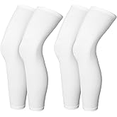 Skylety Compression Leg Sleeve Full Length Leg Sleeves Sports Cycling for Men Women, Running, Basketball