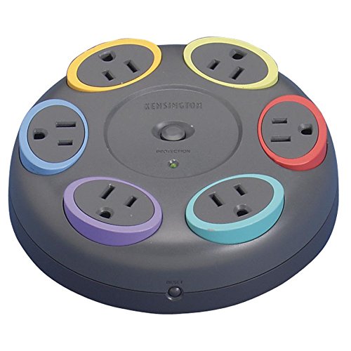 KMW62634 - Kensington SmartSockets Color-Coded Tbltop Surge Protector