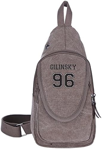 Crazy Cool Casual Canvas Unbalance Backpack Sling Bag Shoulder Bag Chest Bag For Men &amp; Women--Hip-Hop Jack Gilinsky