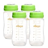Matyz 4-Pack Breastmilk Storage Bottles with Lids
