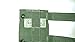 Specialty Defense Systems G.I. Military MOLLE II Alice Clip Adaptor - Green - Set of (2)