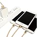 USB Cable, Multi 4FT Nylon Braided Cable Dual Lightning / Micro Universal for iPhone 6 6 Plus 5 5s 5c, iPad Air, iPod 5, Sumsung, HTC, Nokia, Motorola, Blackberry, Tablets (Gold)