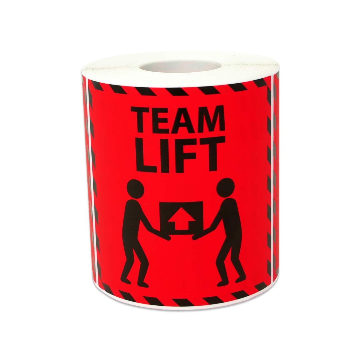 600 Labels SOJITEK A-OFSSPS809-RED-002 Team Lift Stickers for Shipping