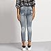 Women's Casual Ripped Holes Skinny Jeans Jeggings Straight Fit Denim Pants